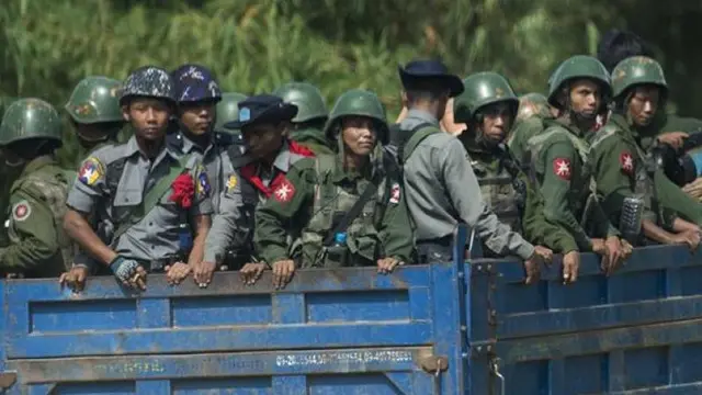 Pemberontak Myanmar Klaim Kuasai Markas Militer Utama di Barat